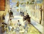 The road-menders, Rue de Berne 1878